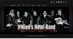 Desktop Screenshot of niedshotelband.com